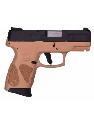 Taurus G2c Tan/Black, 9mm, 3.2″ BBL, 12rd