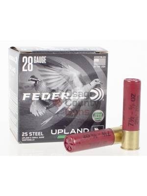 Federal Ammo Upland Steel, 28ga, 2.75″, 5/8oz, 7.5 Shot, 25rd
