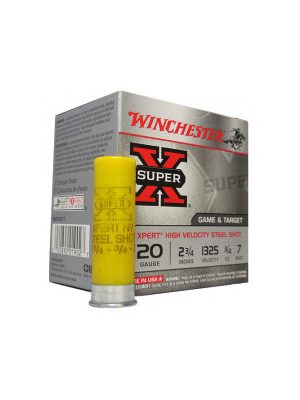 Winchester Ammo Xpert Hi-Velocity Steel, 2-3/4″, 1325, 3/4, 20ga 25rd