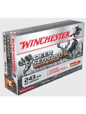 Winchester Ammo Deer Season XP Lead Free, 85gr, 243 Win, 20rd