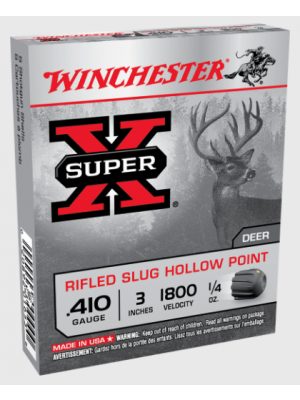 Winchester Ammo Super-X, 3″, 1/4oz, 410ga, 5rd