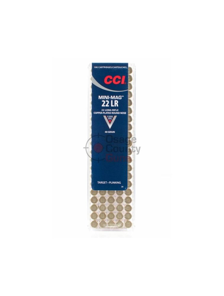 CCI .22LR 40gr Mini-Mag – 100rd