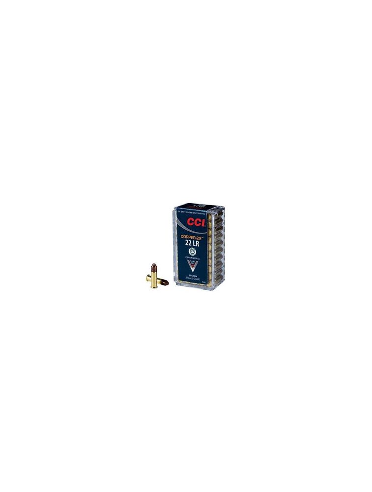 CCI .22LR Copper HP 21gr – 50 Rounds