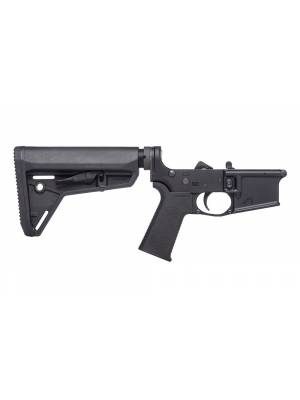 Aero Precision AR15 Complete Lower Receiver w/ MOE SL Grip & SL Carbine Stock – Anodized