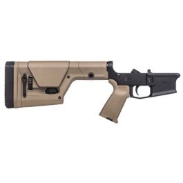 Aero Precision M4E1 Complete Lower Receiver w/ FDE MOE Grip & PRS GEN3 Rifle Stock – Anodized