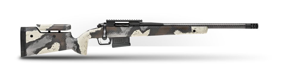 MODEL 2020 WAYPOINT RIFLE, ADJUSTABLE W/ CARBON FIBER BARREL .308|RIDGELINE CAMO (BAW920308CFDA)