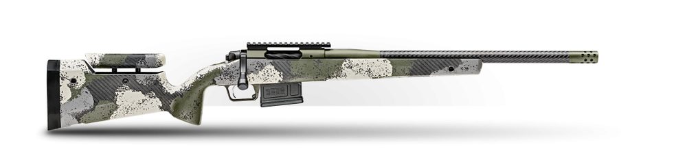 MODEL 2020 WAYPOINT RIFLE, ADJUSTABLE W/ CARBON FIBER BARREL 6 CM|EVERGREEN CAMO (BAW9206CMCFGA)