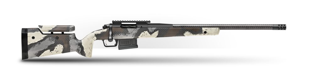 MODEL 2020 WAYPOINT RIFLE, ADJUSTABLE W/ CARBON FIBER BARREL 6.5 CM|RIDGELINE CAMO (BAW92265CMCFDA)