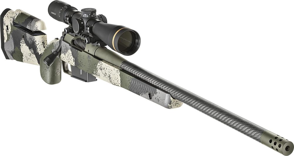 MODEL 2020 WAYPOINT RIFLE, ADJUSTABLE W/ CARBON FIBER BARREL 6.5 PRC|EVERGREEN CAMO (BAW92465PRCCFGA)