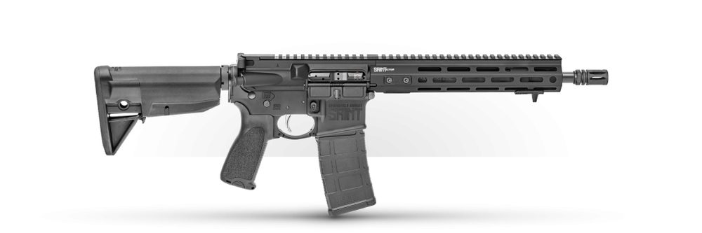 SAINT® VICTOR SBR AR-15 RIFLE 5.56|BLACK (STV9115556B)