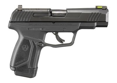 RUGER MAX-9 LS 9MM 4″ BARREL 10/12-ROUNDS OPTICS READY MANUAL SAFETY