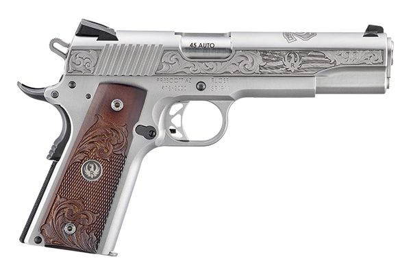 RUGER .45 ACP SEMI AUTOMATIC 8 ROUNDS 5 BARREL