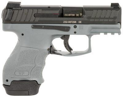 HECKLER AND KOCH VP9SK GRAY 9MM 3.39″ BARREL 12/15-ROUNDS FIXED SIGHTS
