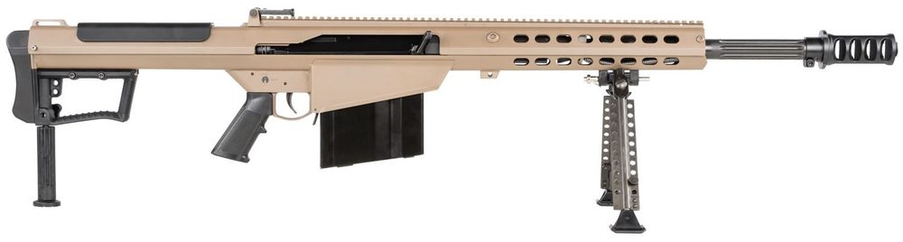 Barrett M107A1 Flat Dark Earth .50 BMG 20″ Barrel 10-Rounds