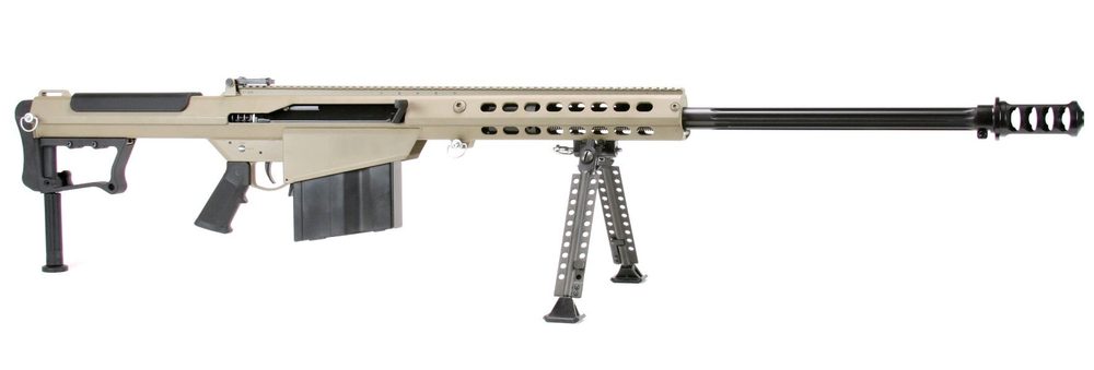 Barrett M107A1-S Flat Dark Earth .50 BMG 29″ Barrel 10-Rounds Steel Receiver