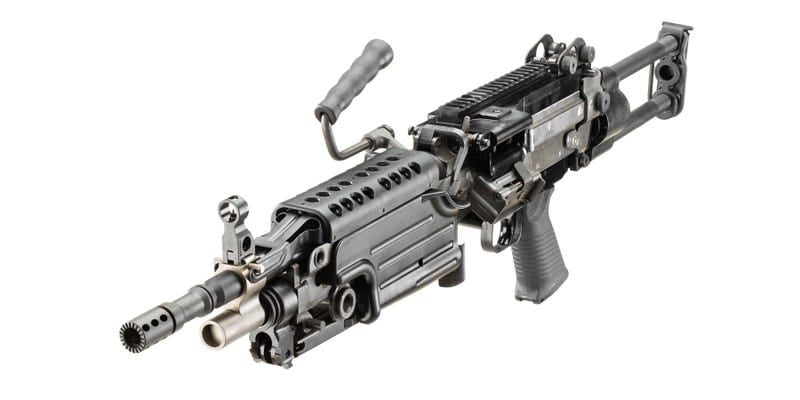 FN M249S Para 5.56 NATO 16.1″ Barrel Belt-Fed Telescoping Stock