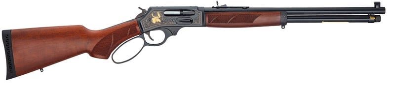 HENRY REPEATING ARMS SIDE GATE WILDLIFE LEVER ACTION RIFLE FANCY AMERICAN WALNUT .30-30 20″ BARREL 5-ROUNDS