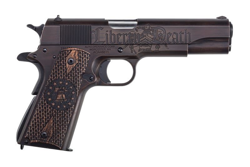 AUTO-ORDNANCE 1911 LIBERTY EDITION ENGRAVED .45 ACP 5″ 7-ROUNDS