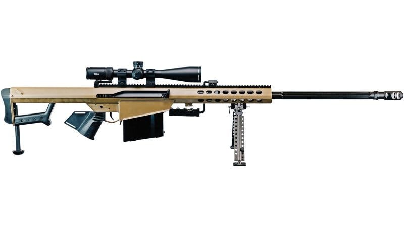Barrett 82A1 Flat Dark Earth .416 Barrett 29″ Barrel 10-Rounds 5-25x50mm Scope