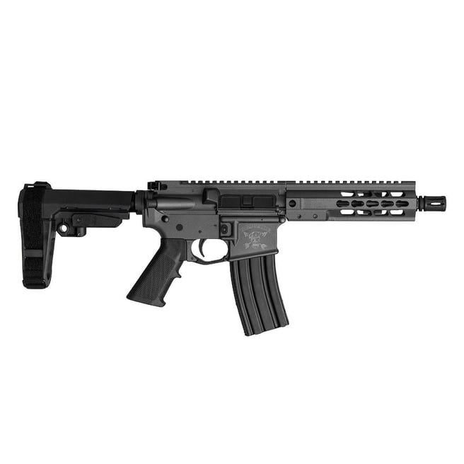 BRIGADE AR-15 PISTOL TUNGSTEN 5.56 NATO/.223 REM 7.5″ BARREL 30-ROUNDS