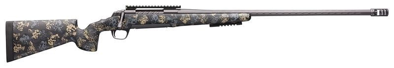 BROWNING X-BOLT PRO LONG RANGE AMBUSH CAMO 7MM REM MAG 26″ BARREL 3-ROUNDS WITH RECOIL HAWG MUZZLE BRAKE