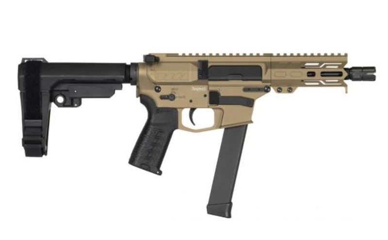 CMMG BANSHEE MKGS 9MM 5″ BARREL 33 ROUNDS COYOTE TAN