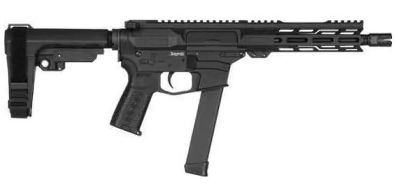CMMG BANSHEE MKGS 9MM 8″ BARREL 33 ROUNDS RIPBRACE ARMOR BLACK