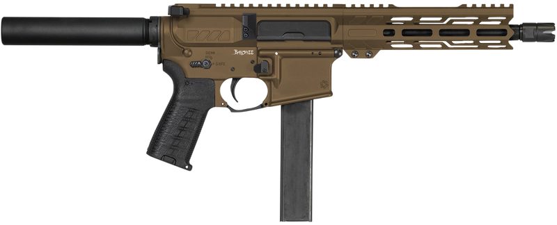 CMMG BANSHEE MK9 PISTOL MIDNIGHT BRONZE 9MM 8″ BARREL 32-ROUNDS