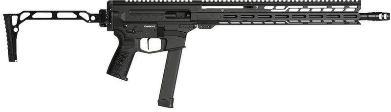 CMMG DISSENT MKGS 9MM 16″ BARREL 33-ROUNDS FOLDING STOCK