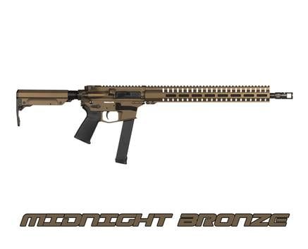 CMMG RESOLUTE 300 MK4 MIDNIGHT BRONZE 9MM 16.1″ BARREL 30-ROUNDS WITH M-LOK HAND GUARD