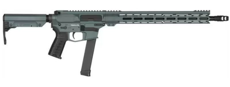 CMMG RIFLE RESOLUTE MKGS 9MM 16.1″ 32 ROUNDS GLOCK MAGAZINE COMPATIBLE CHARCOAL GREEN