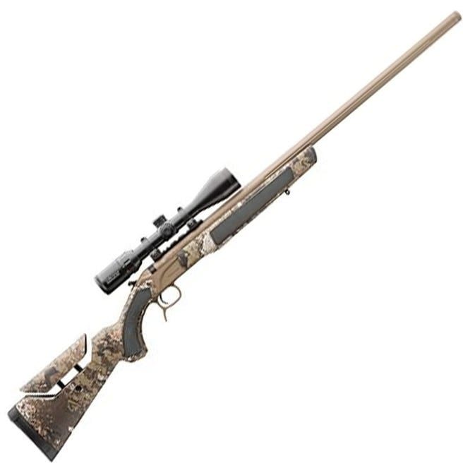 CVA ACCURA LR-X BLACK POWDER RIFLE .50 CAL 30″ BARREL WITH SCOPE