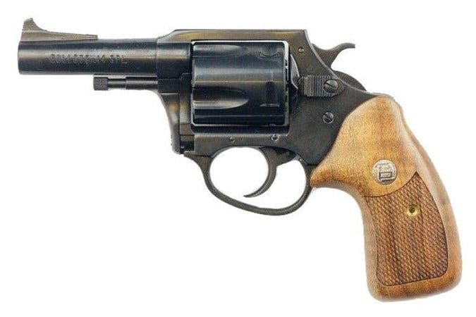 CHARTER ARMS BULLDOG REVOLVER .44 SPC 3″ BARREL 5-ROUNDS CHECKERED WALNUT GRIP
