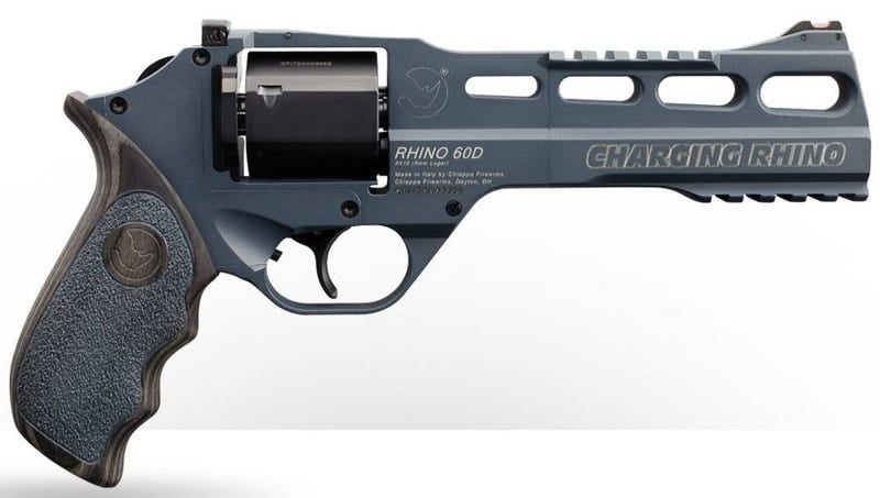 CHIAPPA FIREARMS CHARGING RHINO 60D GEN II SLATE GREY 9MM 6″ BARREL 6-ROUNDS