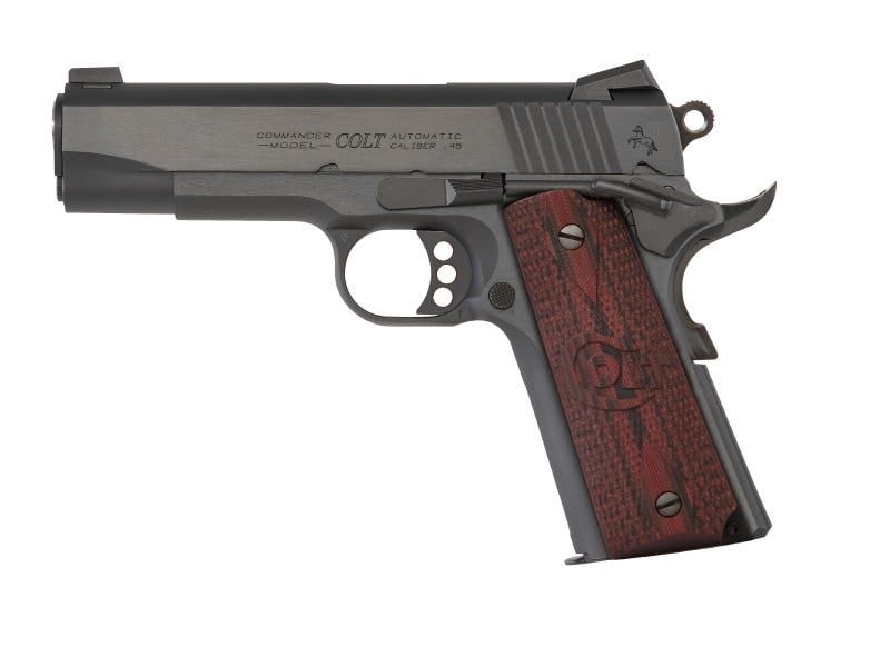 COLT FIREARMS COMBAT COMMANDER .45 ACP 4.25″ BARREL 8-ROUNDS