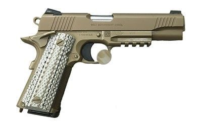COLT FIREARMS GOVERNMENT LIMITED EDITION DESERT TAN .45 ACP 5″ BARREL 8-ROUNDS