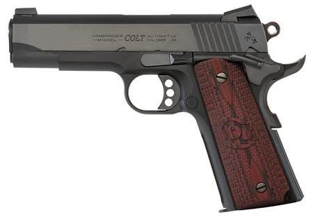 COLT FIREARMS LIGHTWEIGHT COMMANDER BLUE 9MM 4.25-INCH 9RDS