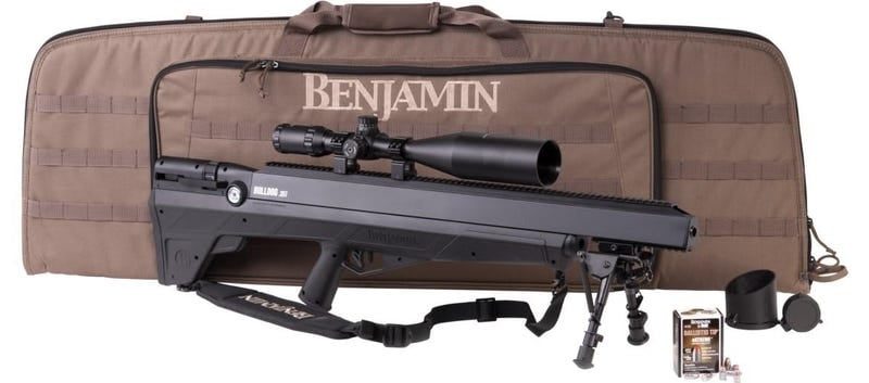 CROSMAN BENJAMIN BULLDOG VALUE PACK .357 CALIBER 10-ROUNDS