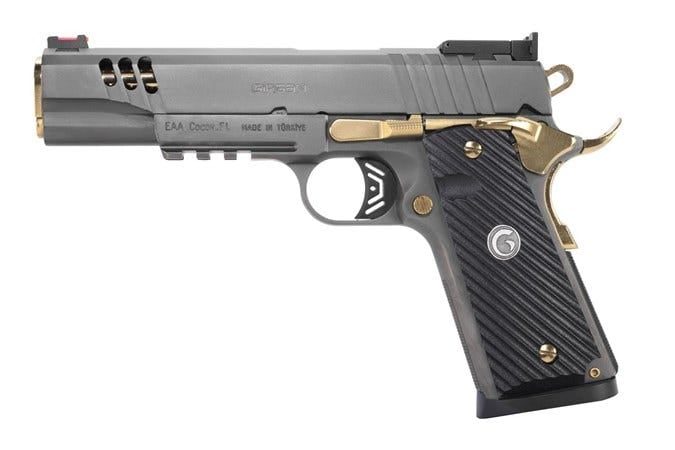 EAA CORP GIRSAN MC1911 NEGOTIATOR TITANIUM NITRIDE .45 ACP 5″ BARREL 8-ROUNDS
