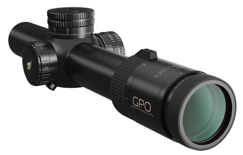GERMAN PRECISION OPTICS GPOTAC RIFLE SCOPE 1-8X24MM HS(I) RETICLE