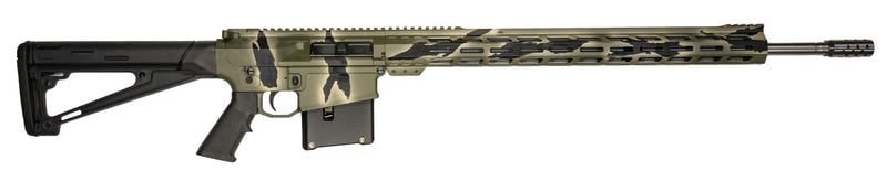 GREAT LAKES FIREARMS AND AMMUNITION AR-10 PURSUIT GREEN CAMO .300 WIN 24″ BARREL 5-ROUNDS