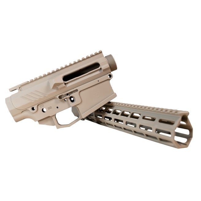 GREY GHOST PRECISION AR-10 BUILDERS KIT FLAT DARK EARTH .308 WIN 15″ HANDGUARD