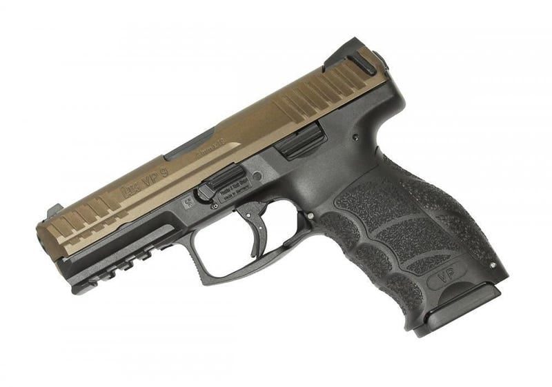 HK VP9 9MM MIDNIGHT BRONZE HANDGUN 4.09″ BARREL 10 ROUNDS