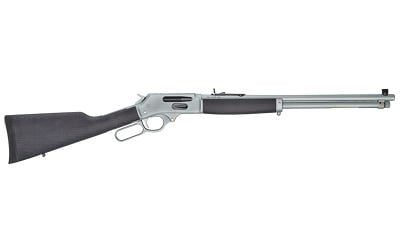 HENRY REPEATING ARMS ALL-WEATHER LEVER ACTION SILVER .30-30 20″ BARREL 20-ROUNDS SIDE GATE ADJUSTABLE SIGHTS