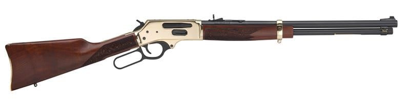 HENRY REPEATING ARMS SIDE GATE LEVER ACTION RIFLE WALNUT / BRASS .30-30 20″ 5 RD