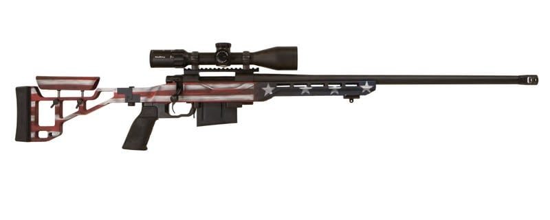 HOWA 1500 TSP X AMERICAN FLAG 6.5 PRC 24″ BARREL 5-ROUNDS 4-16X50MM SCOPE PACKAGE