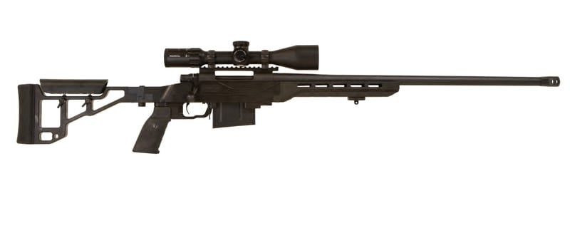HOWA M1500 TSP X BLACK 6.5 CREEDMOOR 24″ BARREL 5-ROUNDS 4-16X50MM SCOPE