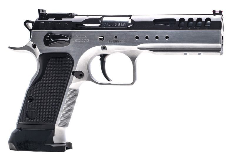 IFG LIMITED MASTER CHROME .40 SW 4.75″ BARREL 12-ROUNDS SMALL FRAME