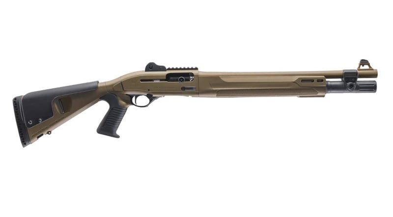 BERETTA 1301 TAC MOD 2 FLAT DARK EARTH 12 GA 18.5″ BARREL 7-ROUNDS W/ PISTOL GRIP