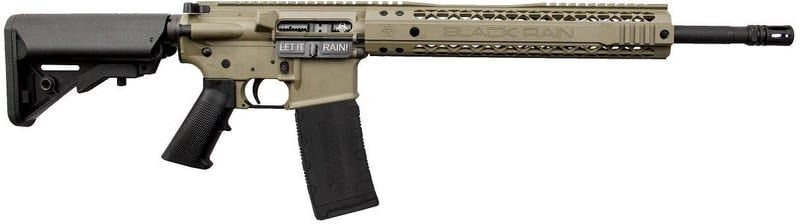 BLACK RAIN ORDNANCE SPEC 15 FLAT DARK EARTH AR15 5.56 NATO / .223 REM 16″ BARREL 30-ROUNDS